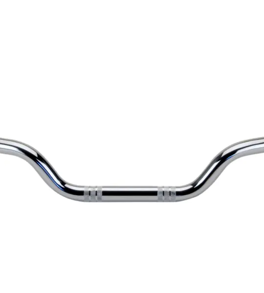 A13213 Manubrio in Acciaio Cromato D. Mm 22 - L. Mm 744 - A. Mm 173 - Lunghezza Centrale Mm. 124 per Aprilia Custom Classic 125 Vari Modelli